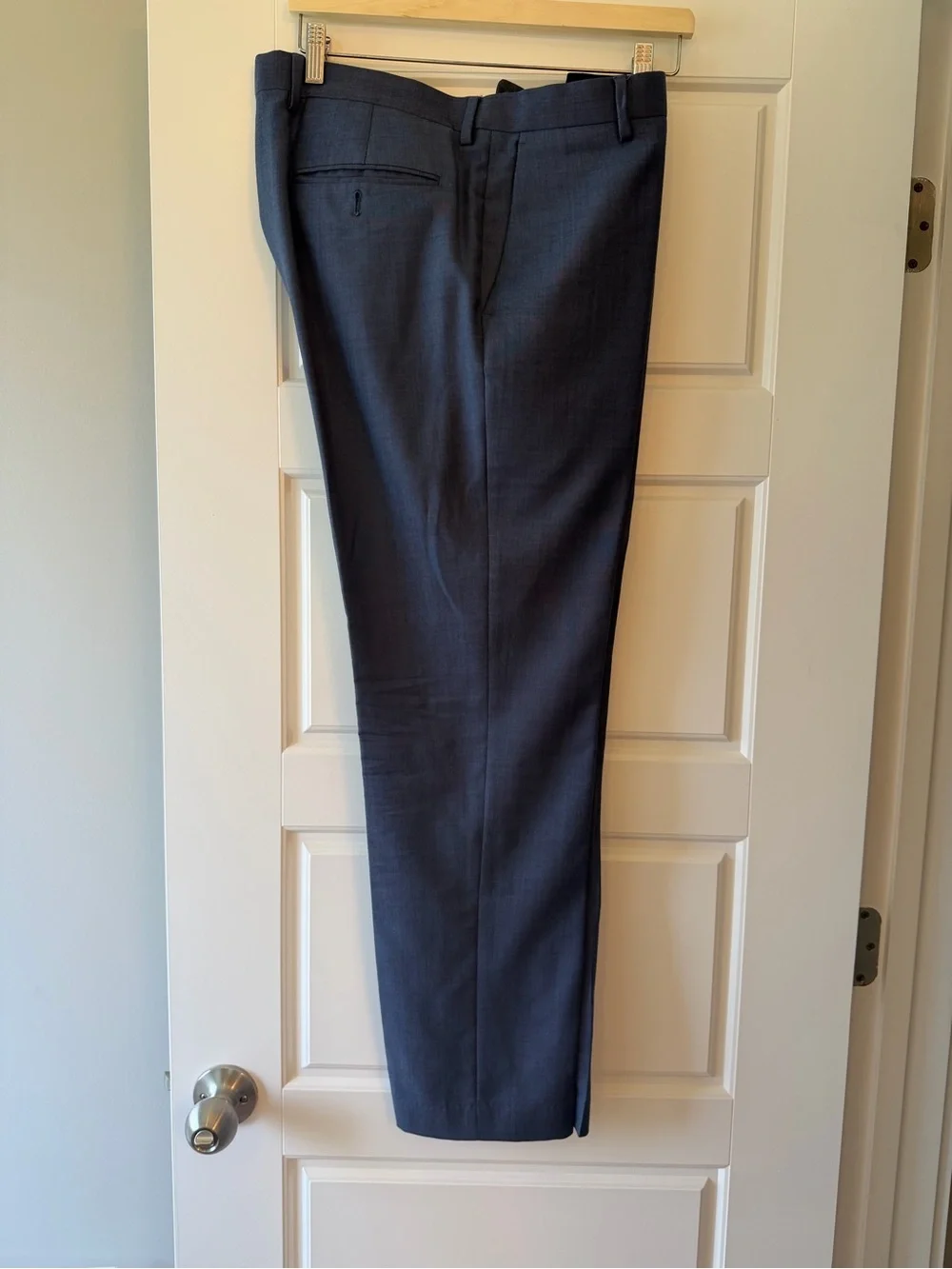 J. Crew Men's Suit Pants - Mariner Blue - 100% Wool - 32x30 - Crosby Classic Fit